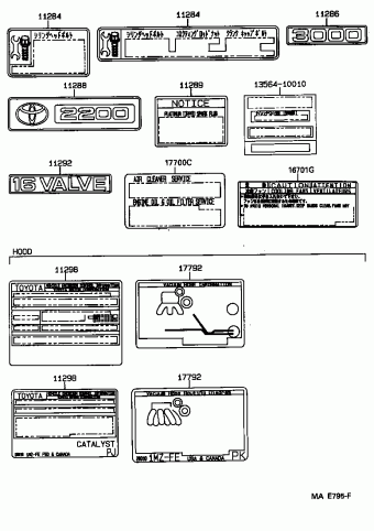 CAMRY SXV10L-CCMDKA SXV10,VCV10,MCV10