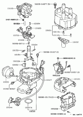 COROLLA SED/CP/WG EE100L-AWMDSB AE10#,CE100,EE10#