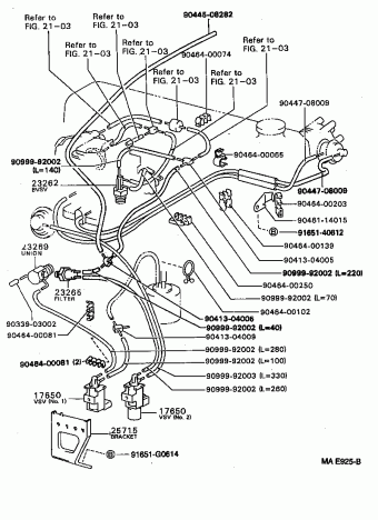 HILUX 2WD RN85R-PRMRS 07.1993