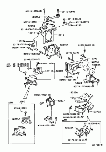CAMRY VCV10L-AEPGKA SXV10,VCV10,MCV10