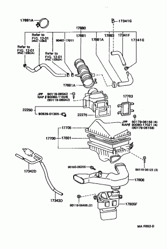 CAMRY VCV10L-AEPGKA SXV10,VCV10,MCV10