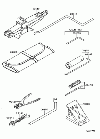 COROLLA HB/LB AE101R-AHPDK AE10#,EE100