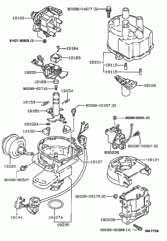 COROLLA HB/LB EE100R-AHMDS AE10#,EE100