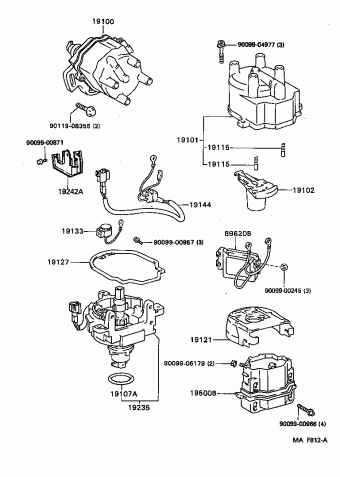 COROLLA HB/LB AE101L-AHMNKW AE10#,CE100,EE10#
