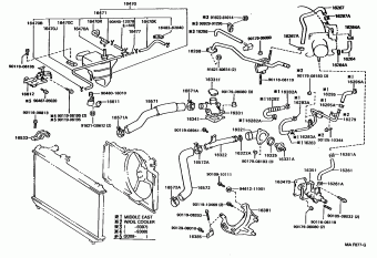 CAMRY ( SED) VCV10R-AEPGKN SXV1#,VCV10,MCV10