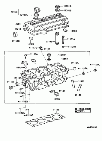 CAMRY ( SED) SXV11R-AEMDKN SXV1#,VCV10,MCV10
