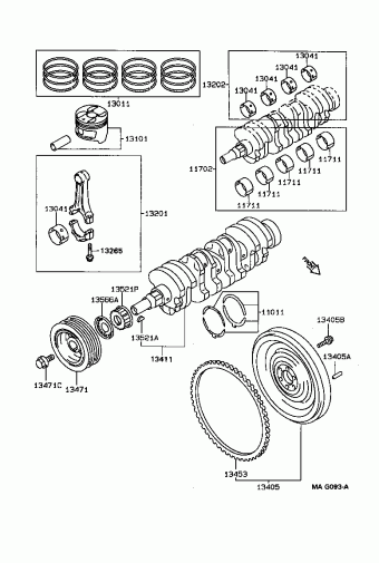 CELICA AT200L-BLMSKW AT200,ST20#