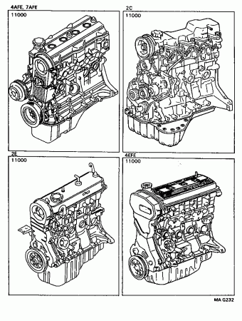 COROLLA HB/LB AE101L-AHMNKW AE10#,CE100,EE10#