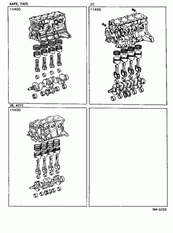 COROLLA HB/LB AE101L-AHMNKW AE10#,CE100,EE10#