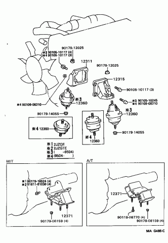 SUPRA JZA80L-AJPVZW JZA80