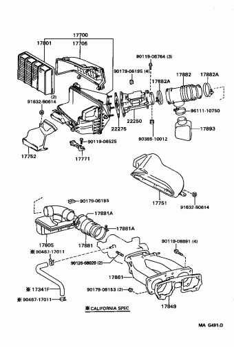 SUPRA JZA80L-AJMVFA JZA80