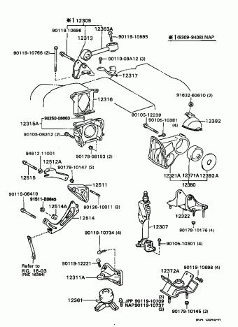 CAMRY MCV10L-CEPNKK SXV10,VCV10,MCV10