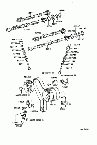 CAMRY ( SED/WG) MCV10L-CEPGKR SXV10,MCV10