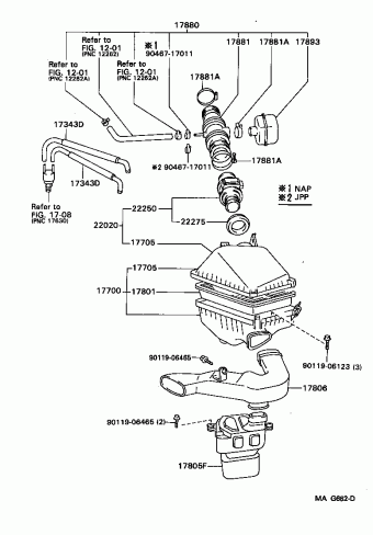 CAMRY MCV10L-AEPGKA SXV10,VCV10,MCV10