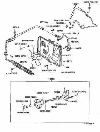 CAMRY ( SED/WG) MCV10L-CEPGKR SXV10,MCV10