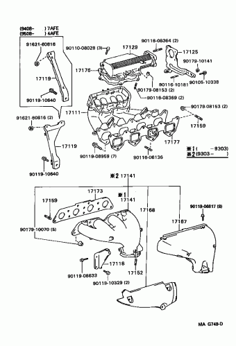 COROLLA SED AE101L-DEMDKA AE10#