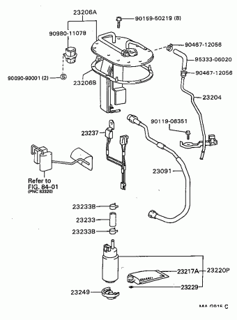 CAMRY ( SED/WG) MCV10L-CEPGKR SXV10,MCV10