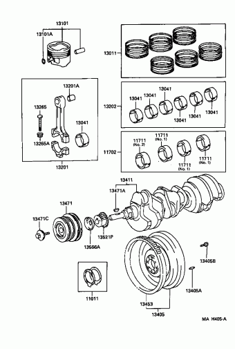 4RUNNER VZN185L-GKPGKA RZN18#,VZN18#