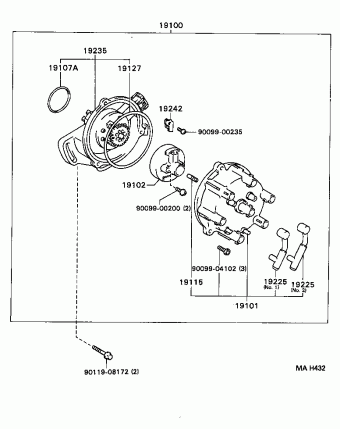CAMRY (SED) VCV10R-AEPGKW SXV1#,VCV1#