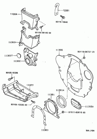 COROLLA HB/LB AE101L-AHMNKW AE10#,CE100,EE10#