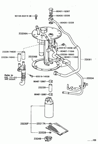 COROLLA SED/WG AE103L-AWMDKW AE10#,CE100,EE10#