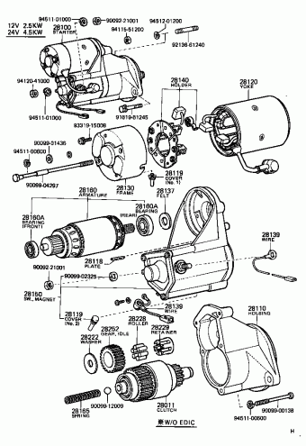 LAND CRUISER HJ61LV-MCXW BJ60,HJ6#,FJ6#