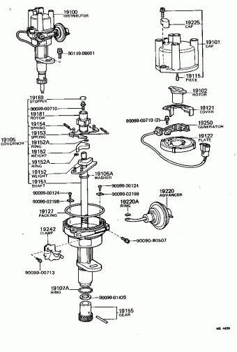 CELICA TA60L-BLMSBW AA63,TA60,SA63,RA6#,MA61