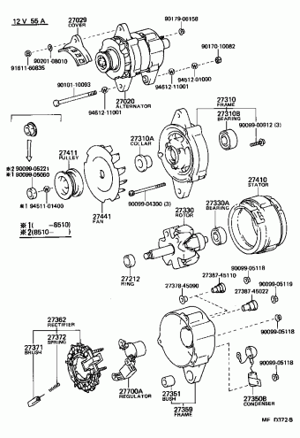 COROLLA CP AE86L-ESPDCA AE86