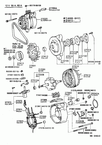 COROLLA SED/LB CE80L-EEHDCA AE82,CE80