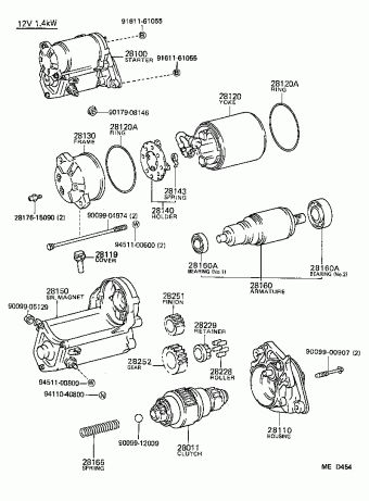 COROLLA SED/LB AE82L-EEHDCA AE82,CE80
