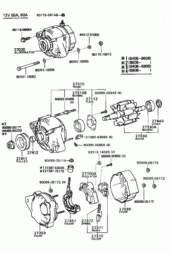 4-RUNNER TRUCK RN50L-MRA RN5#,6#,7#,VZN6#,LN5#,6#