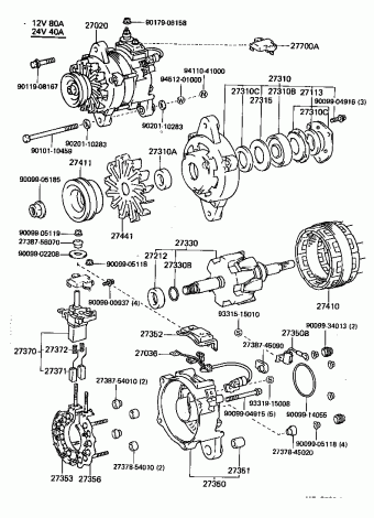LAND CRUISER HJ61LV-MCXW BJ60,HJ6#,FJ6#