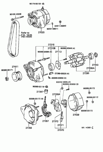 CAMRY SV21L-UEPDKA SV2#,VZV21