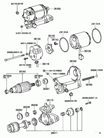 CAMRY SV21L-AEPBKA SV2#,VZV21