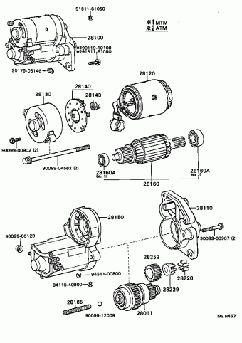 CAMRY SV20LG-UWMDSW SV2#,CV20,VZV21