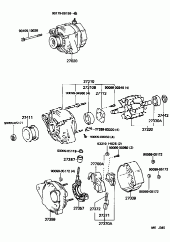 CELICA ST162L-BLPVKA ST16#