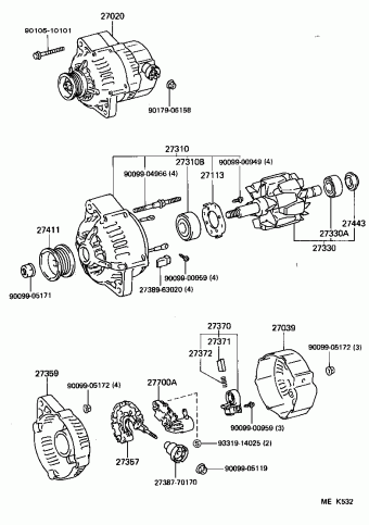 4-RUNNER TRUCK VZN61L-MSEA3 RN5#,6#,7#,VZN6#,LN5#,6#