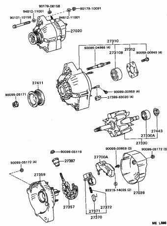 VAN YR22LG-PQEA YR2#,3#
