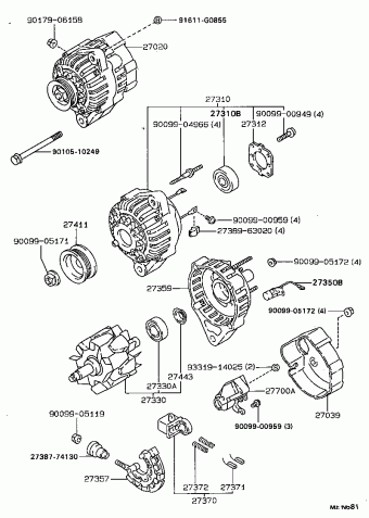 CELICA ST182L-BLMGFG AT180,ST18#