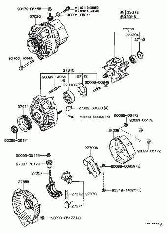 MR2 SW20L-AJMZZA SW20,21