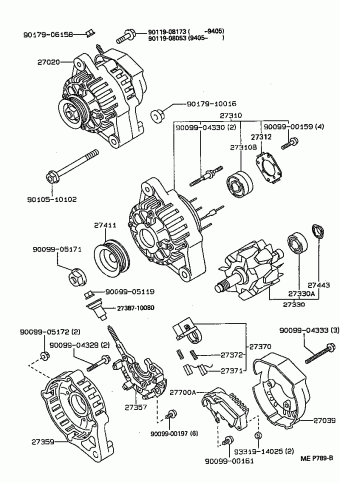 STARLET EP81L-AGHNSW EP8#,NP80