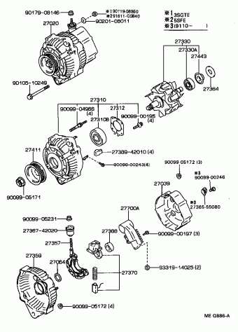 MR2 SW20L-AJMZZA SW20,21
