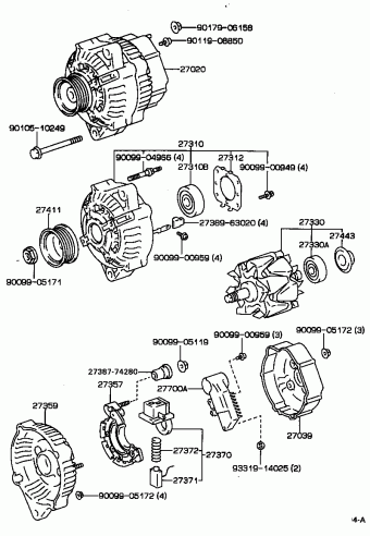 MR2 SW21L-AJMZKA SW20,21