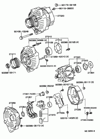 MR2 SW21L-AJMZKA SW20,21