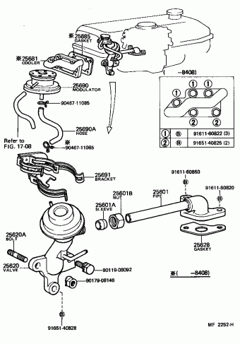 4-RUNNER TRUCK RN50L-MRA RN5#,6#,7#,VZN6#,LN5#,6#