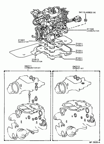 CAMRY SV20LG-UWMDSW SV2#,CV20,VZV21