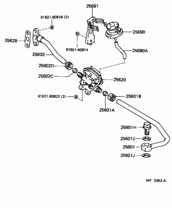 COROLLA FX AE82L-EGMQFA AE82