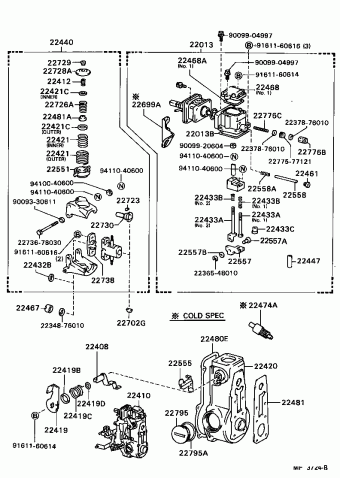 LAND CRUISER HJ61LV-MCXW BJ60,HJ6#,FJ6#