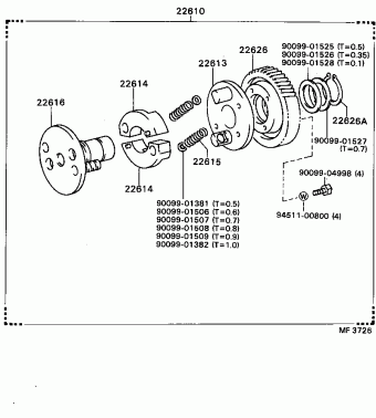 LAND CRUISER HJ61LV-MCXW BJ60,HJ6#,FJ6#