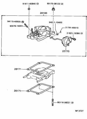 LAND CRUISER HJ61LV-MCXW BJ60,HJ6#,FJ6#